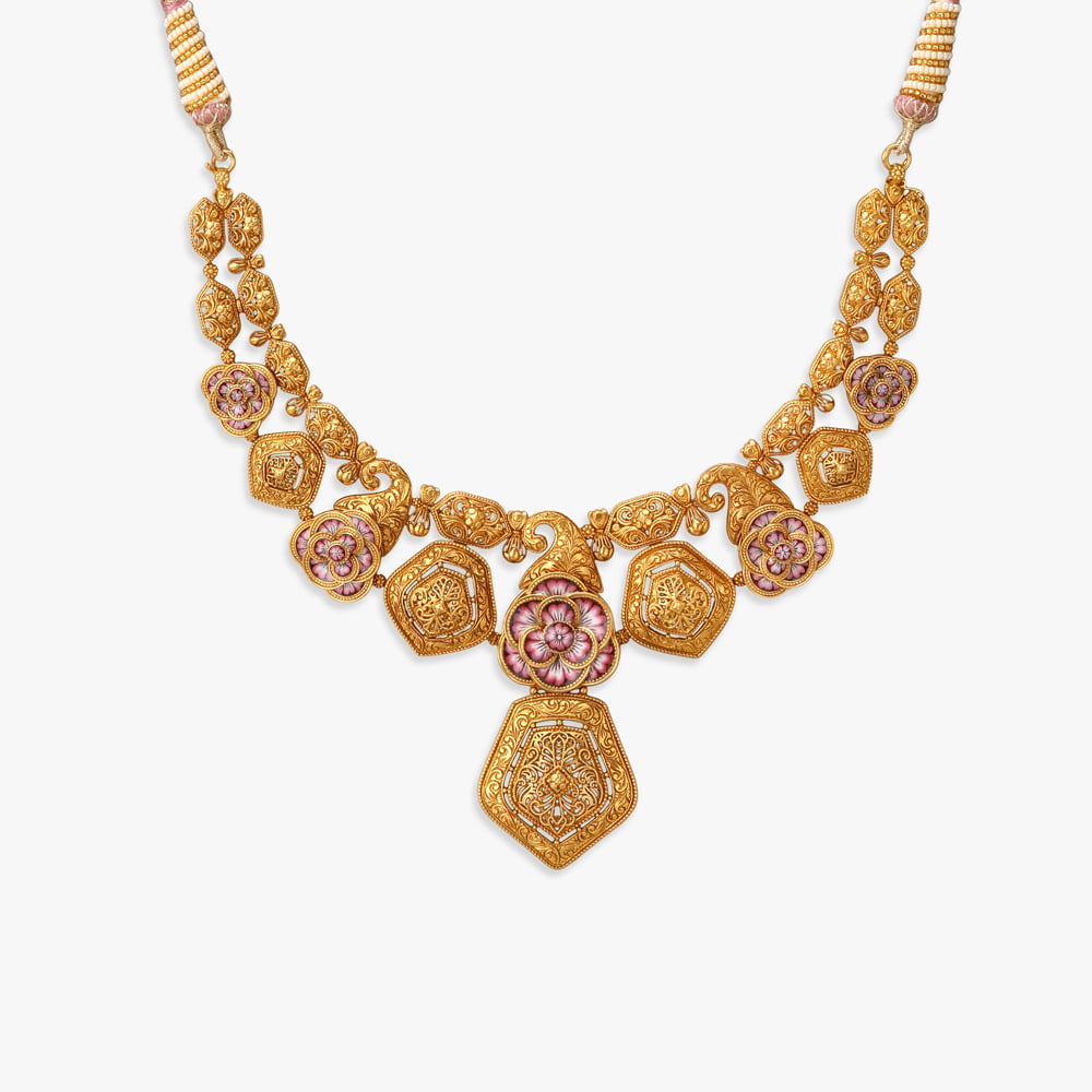 Imperial Splendor Gold Necklace Set,,hi-res image number null