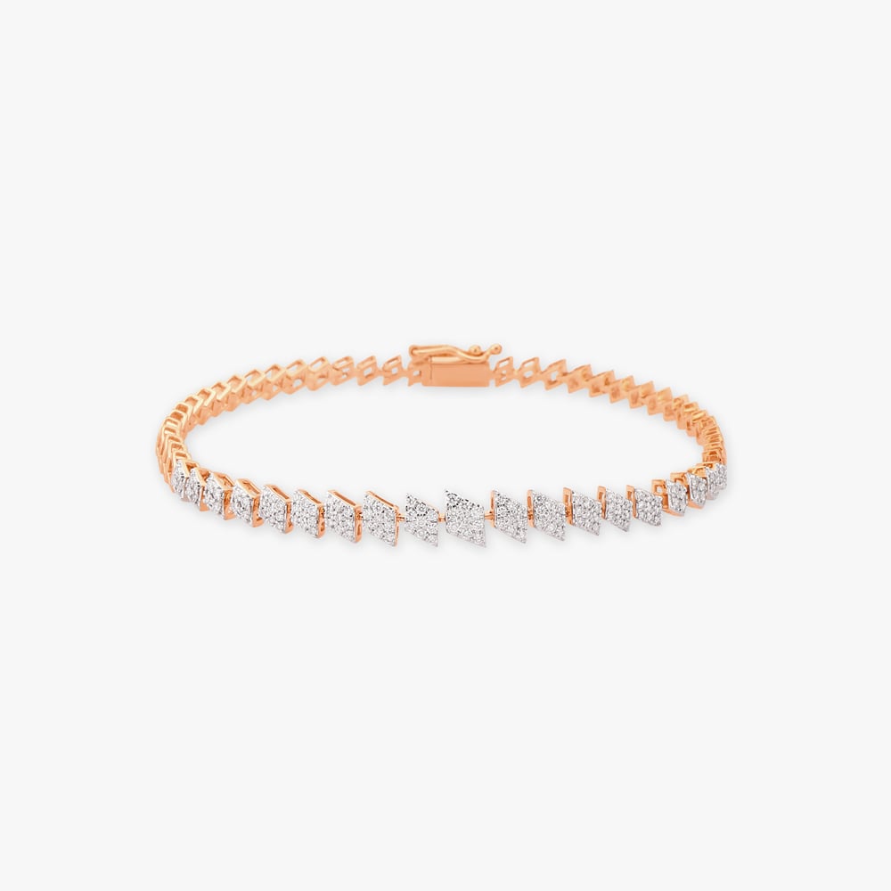 Half Eternity Diamond Bracelet,,hi-res image number null