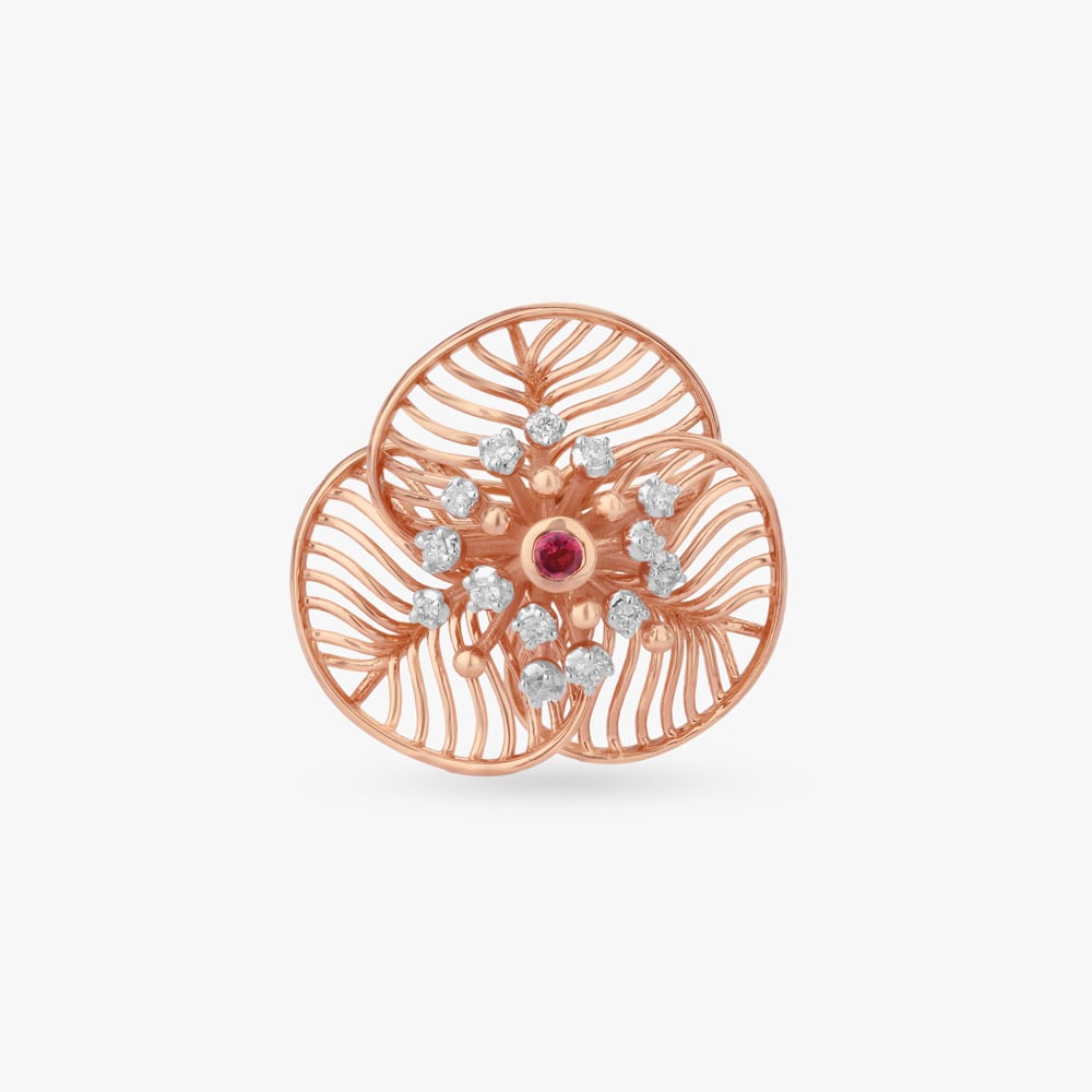 

Blush Orbit Diamond Ring