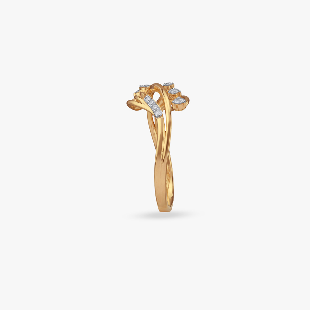 Rippling Grace Diamond Ring,,hi-res image number null