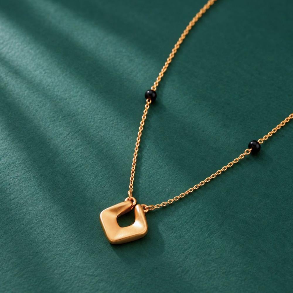 Petal Drop Gold Mangalsutra,,hi-res image number null