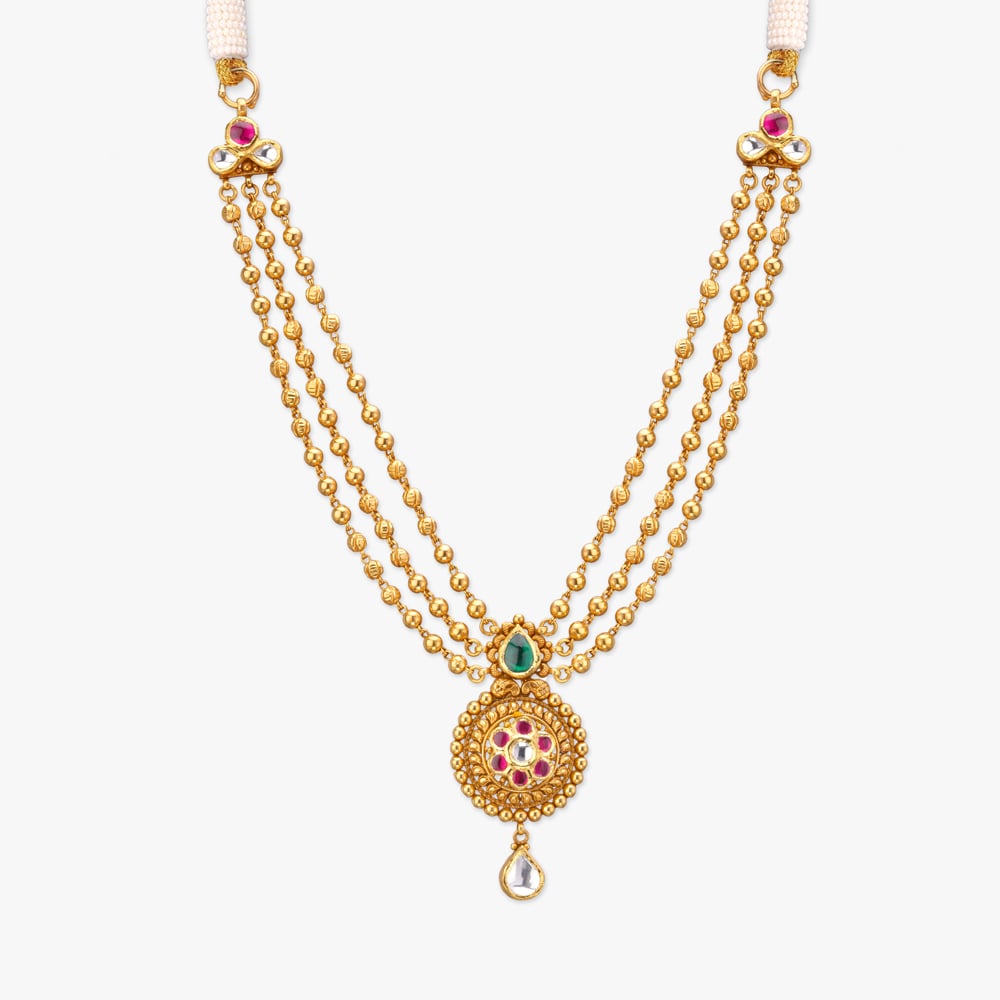 Regal Layers Gold Necklace set,,hi-res image number null