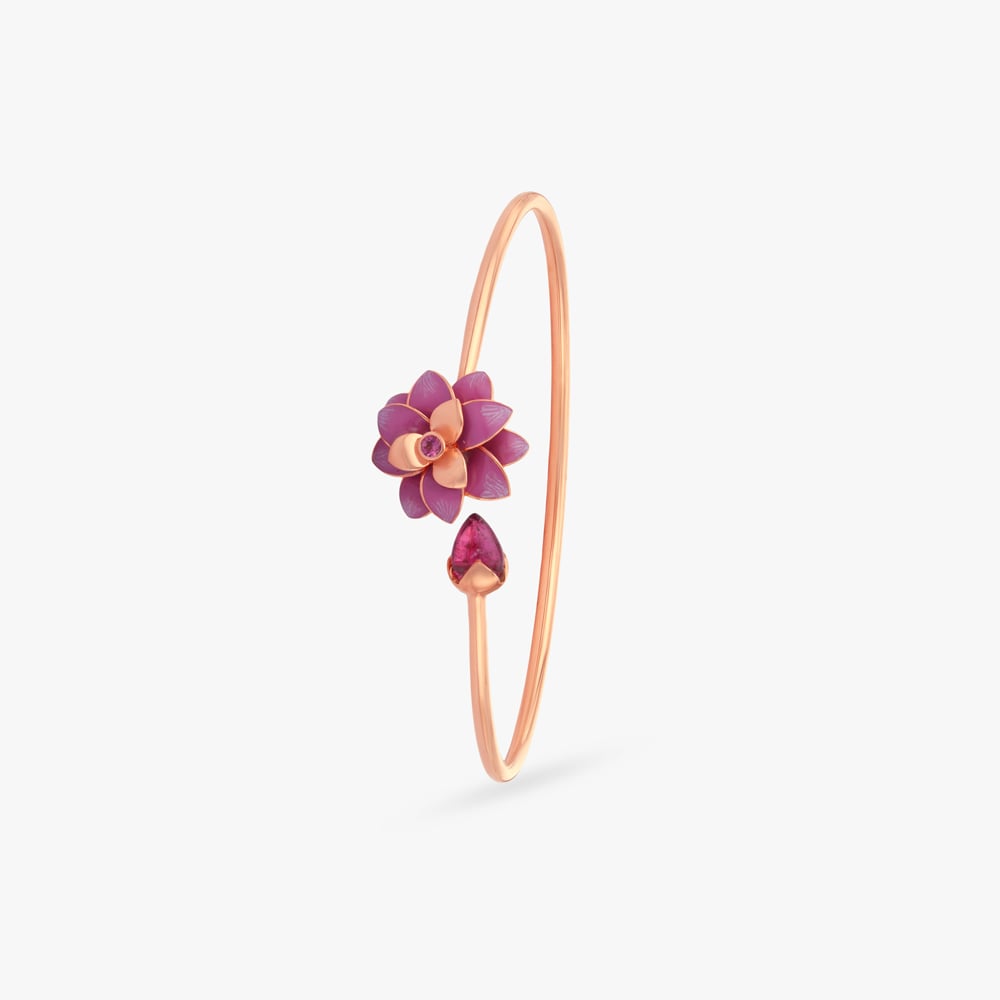 Rosette Dream Gold Bangle,,hi-res image number null