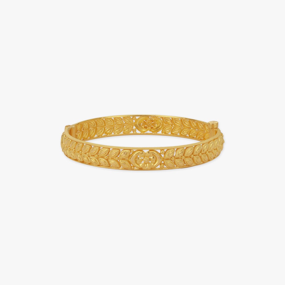 Maithili Vines Gold Bangles,,hi-res image number null