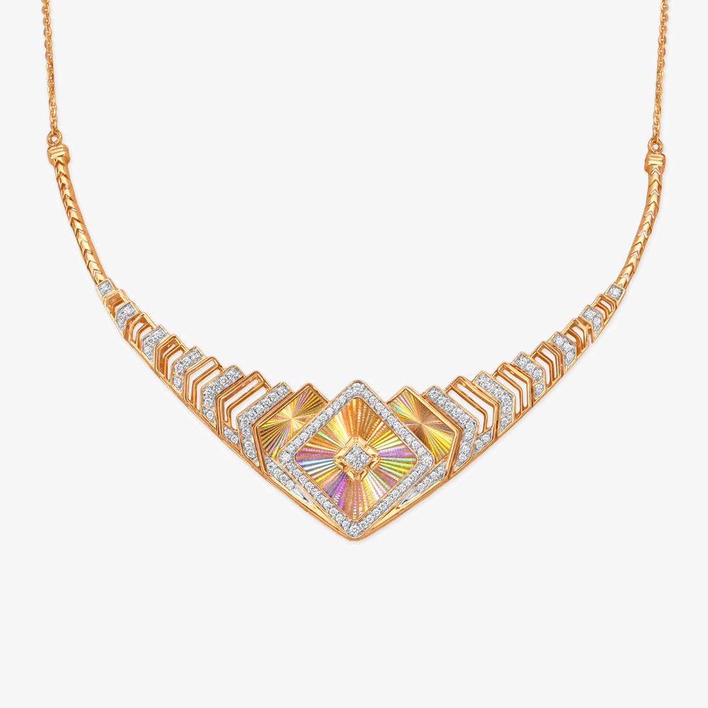 Prism Summit Diamond Necklace,,hi-res image number null