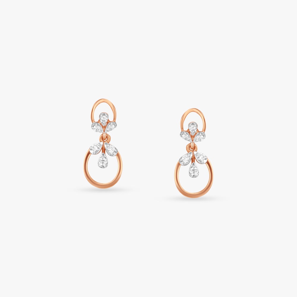 Petal Rhythm Diamond Necklace Set,,hi-res image number null