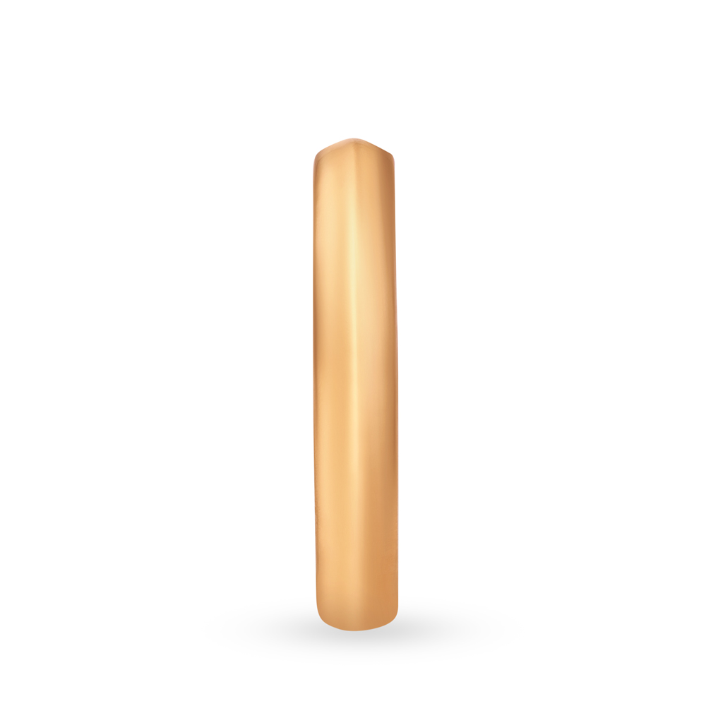 Classy 22 Karat Yellow Gold Band Finger Ring,,hi-res image number null