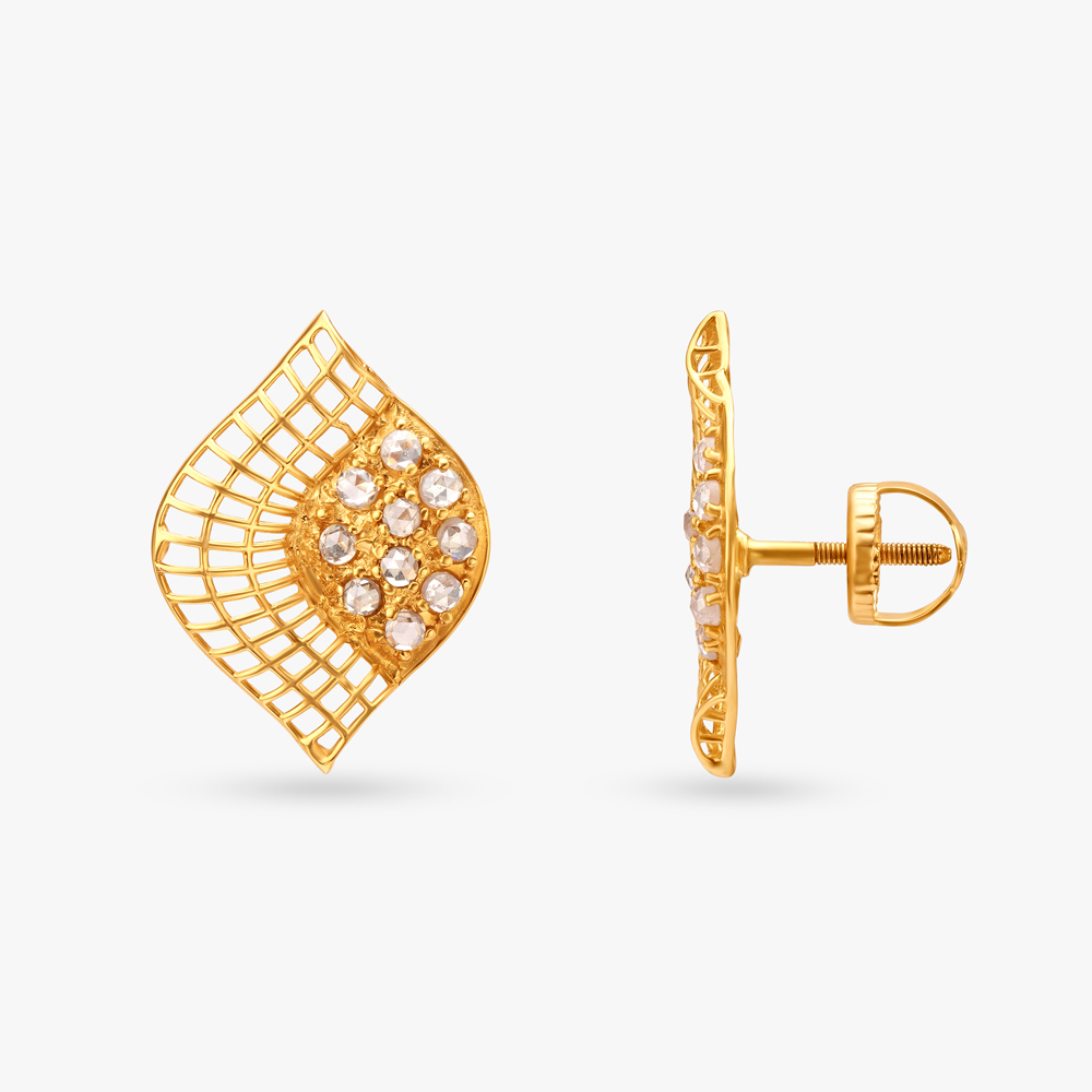 Elevated Aesthetics Stud Earrings,,hi-res image number null