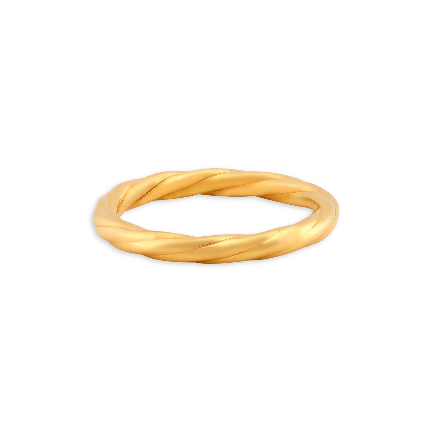Mesmerising Twisted Gold Ring,,hi-res image number null