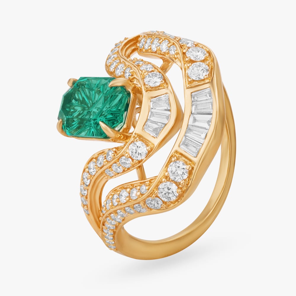 Verdant Crest Diamond Ring,,hi-res image number null