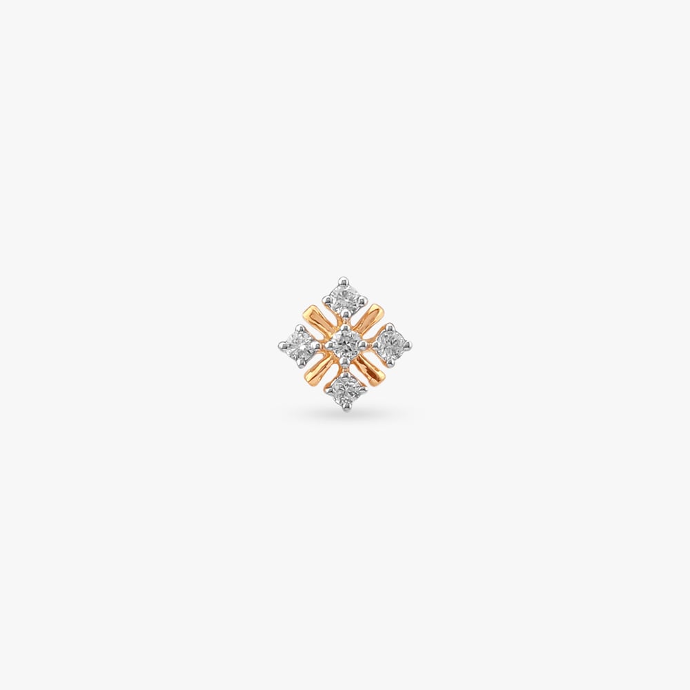 Urban Spark Diamond Nose Pin,,hi-res image number null