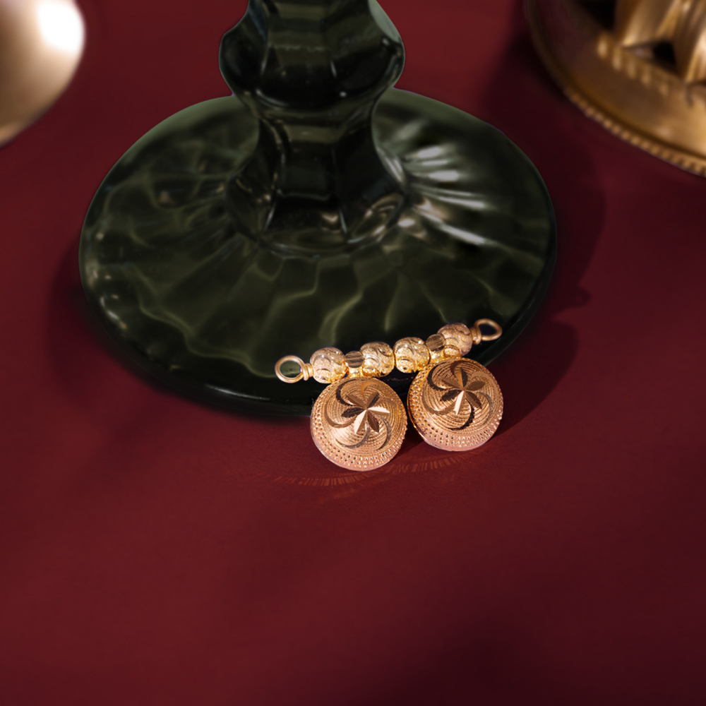 Carved Double Vati Pendant,,hi-res image number null