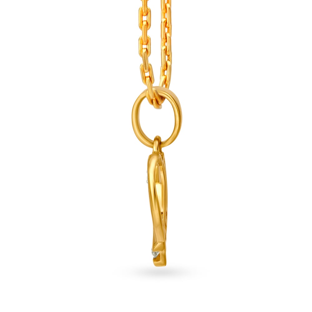 Lovely Heart Diamond Pendant,,hi-res image number null