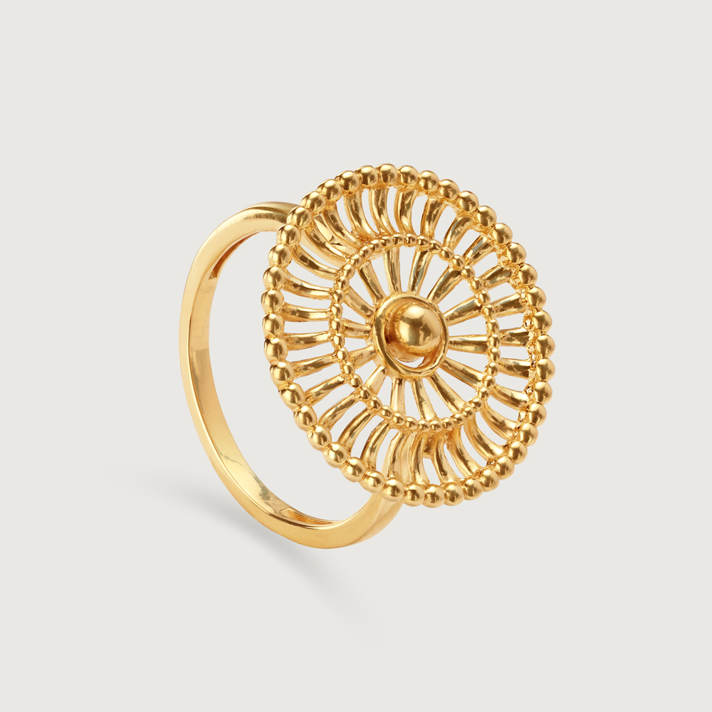 Fusion Legacies 22KT Gold Finger Ring,,hi-res image number null