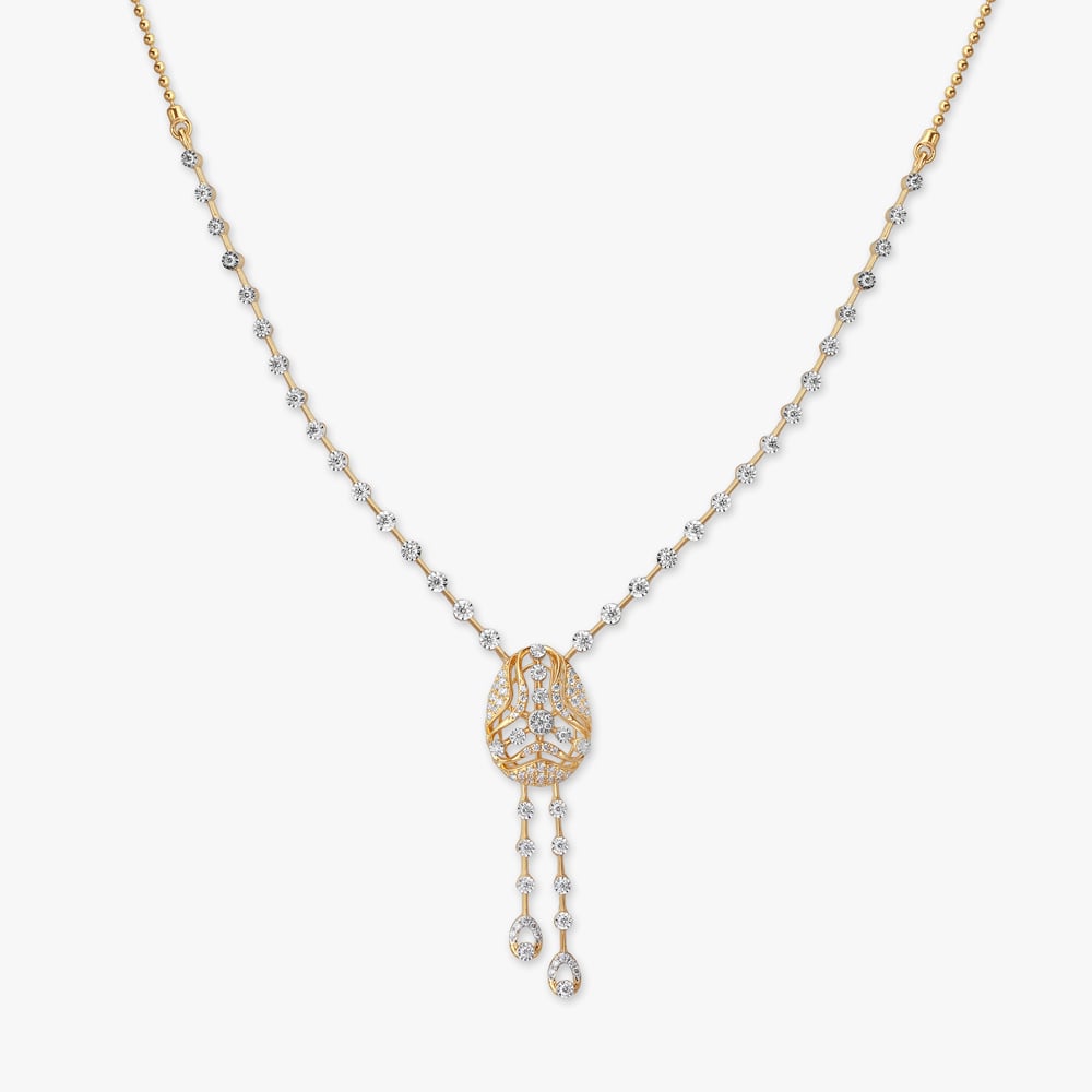 Tranquil Beauty Diamond Necklace Set,,hi-res image number null