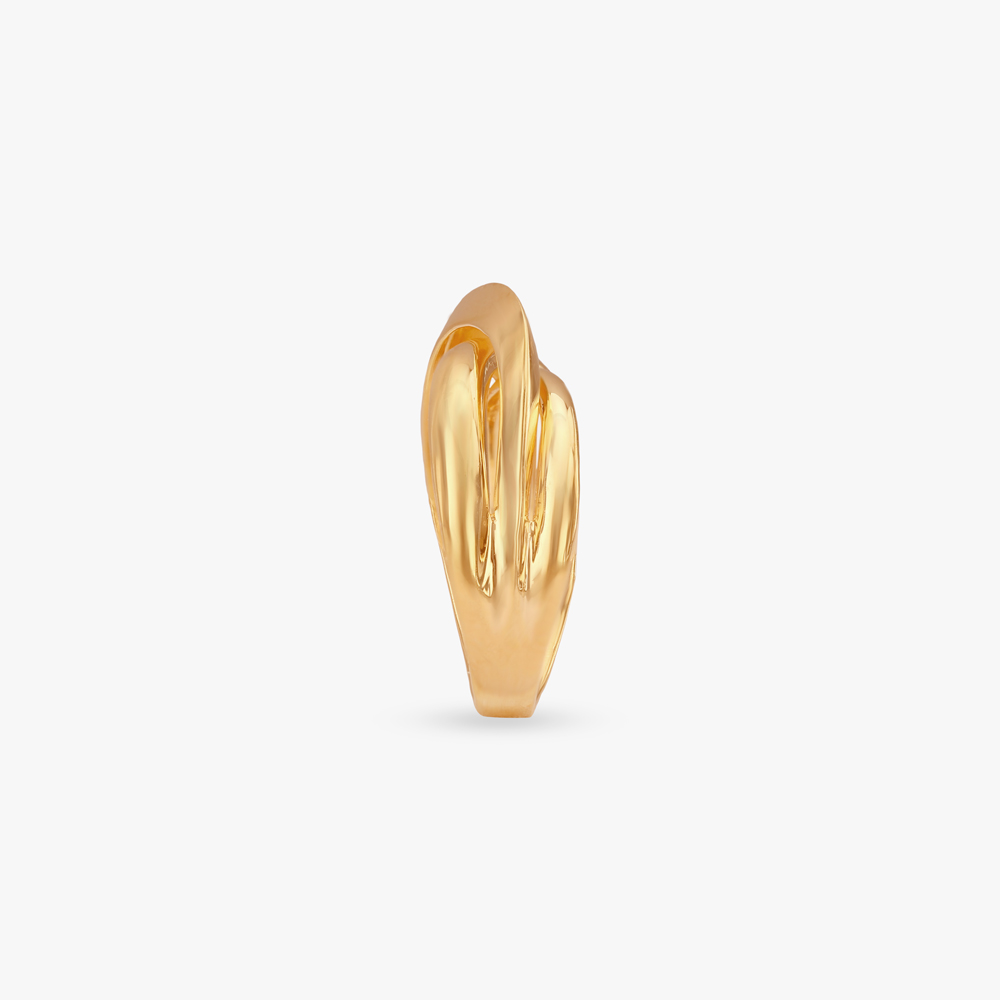 Luxe Overlap Gold Ring,,hi-res image number null