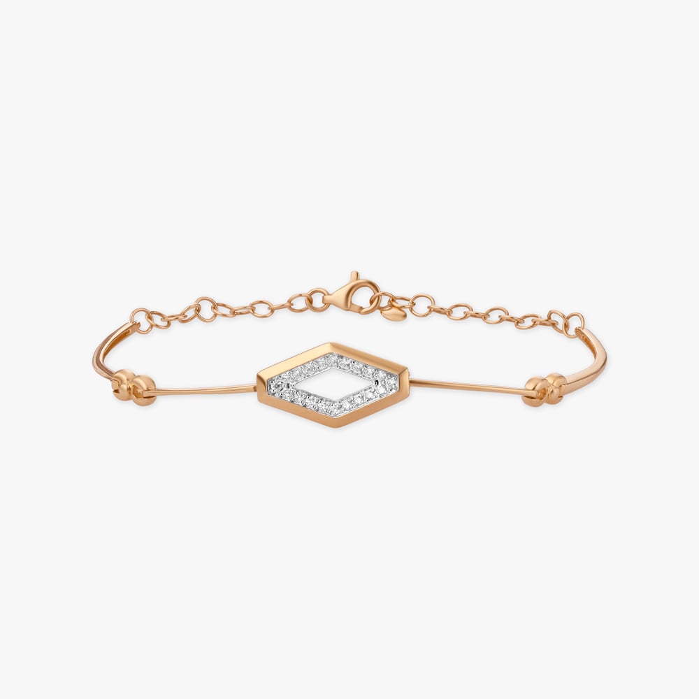 Modern Mirage Diamond Bracelet,,hi-res image number null