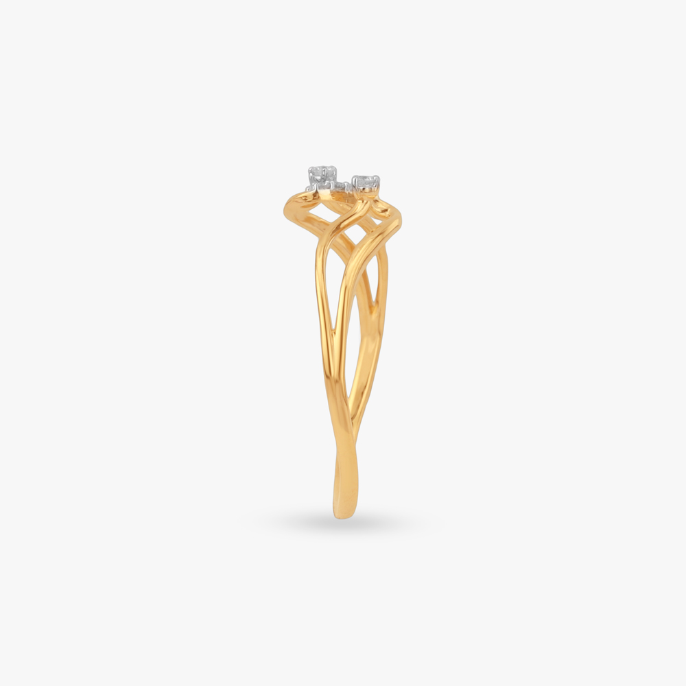 Twin Flow Diamond Ring,,hi-res image number null