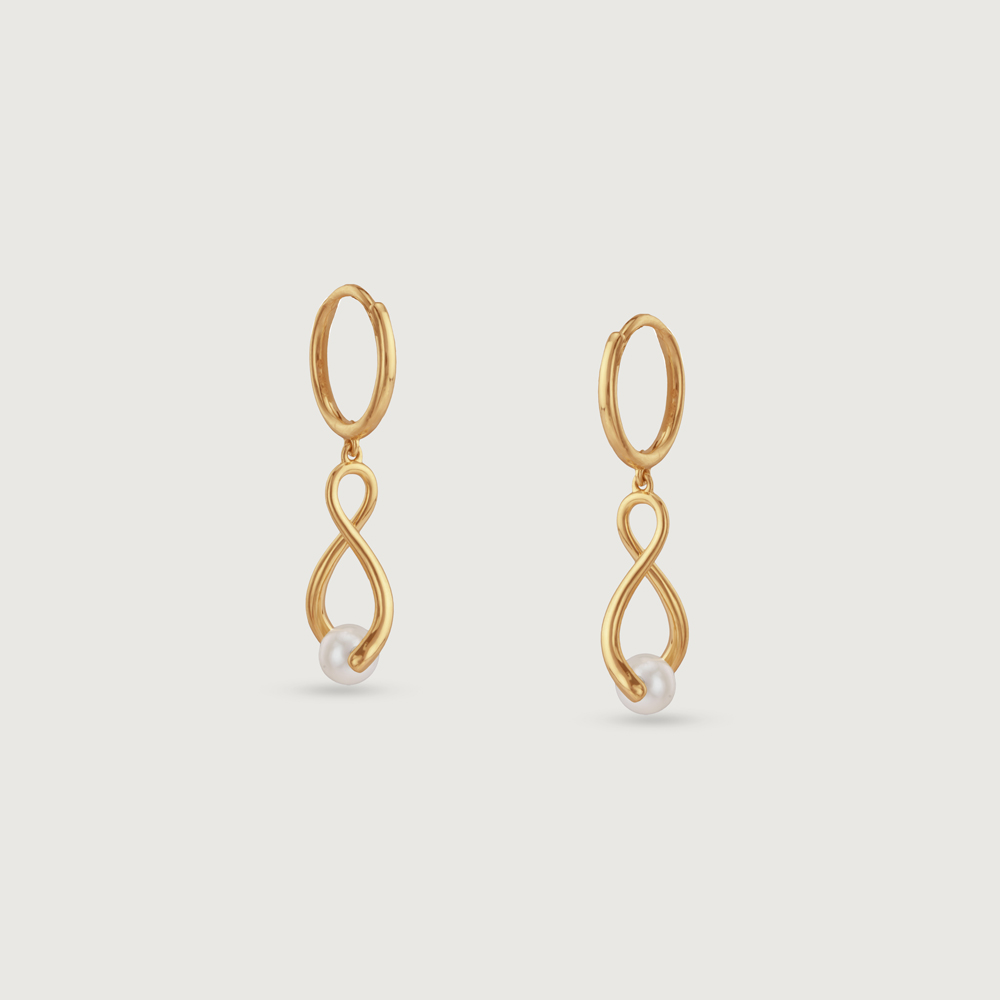 Infinity Glow Pearl bracelet Earrings,,hi-res image number null