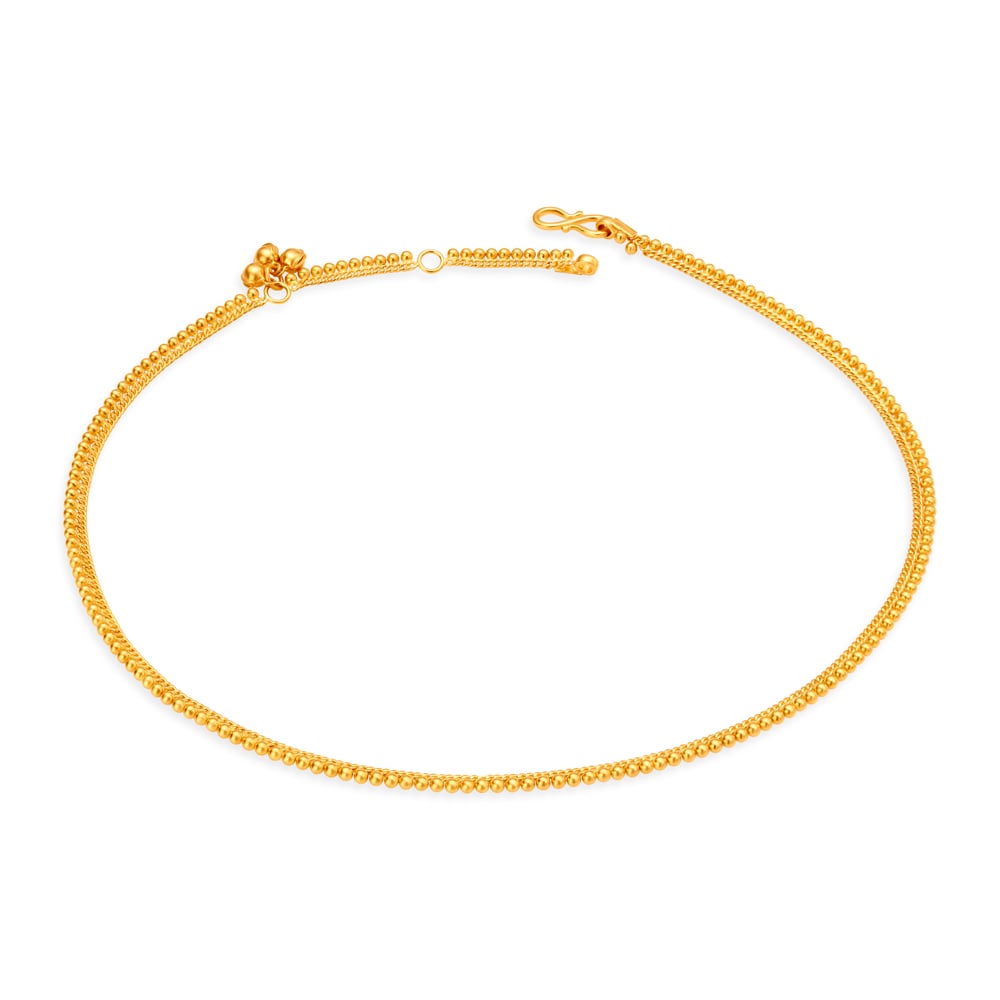 Stunning Rawa Work Gold Hip Chain For Kids,,hi-res image number null