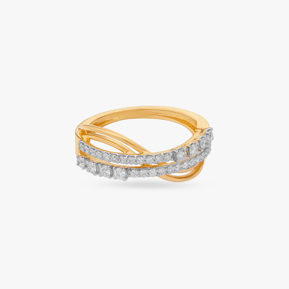Radiant Dual Diamond Ring,,hi-res image number null