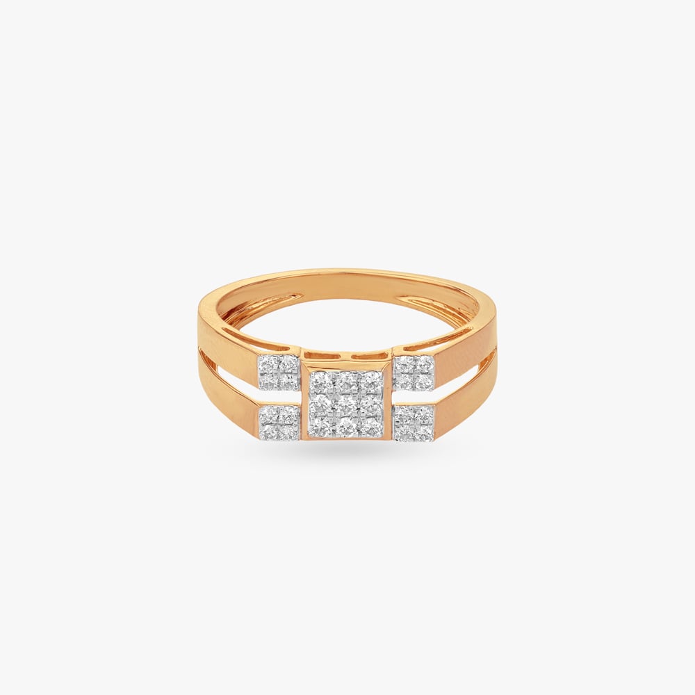 Imperial Duo Diamond Ring for Men,,hi-res image number null