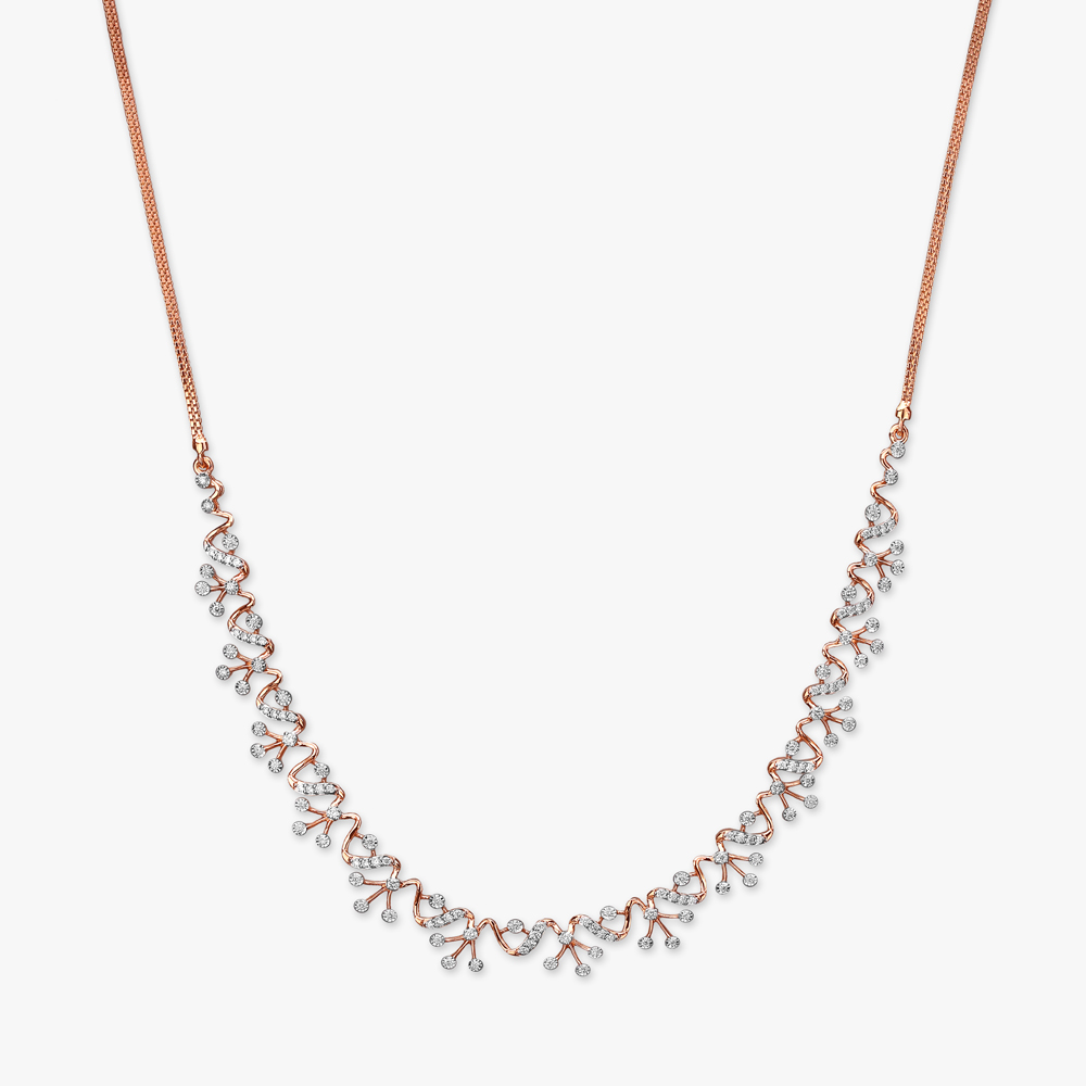 Ethereal Vine Diamond Necklace Set,,hi-res image number null