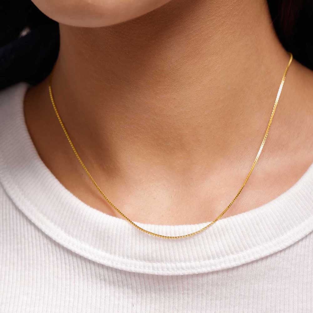 Minimal Sleek Gold Chain,,hi-res image number null