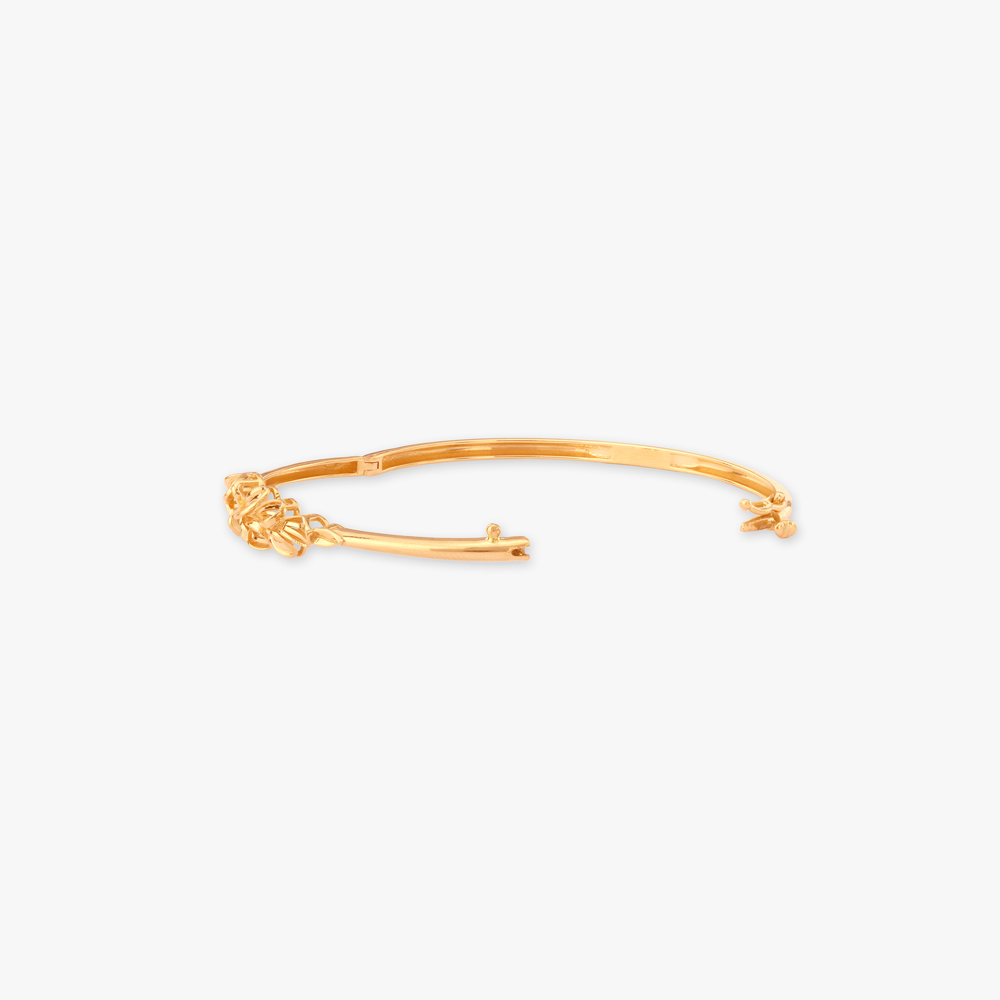 Petal Poise Gold Bangle,,hi-res image number null