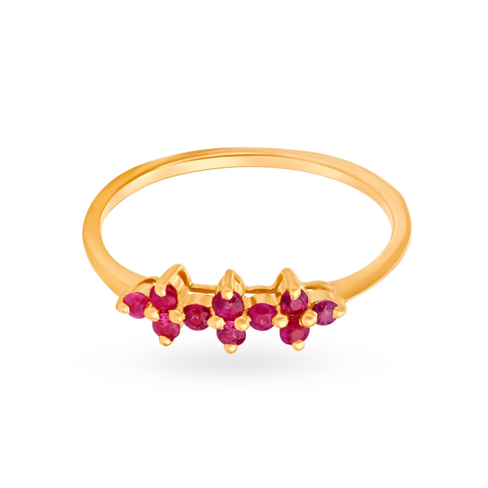 Serene Multi Stone Ruby Ring,,hi-res image number null