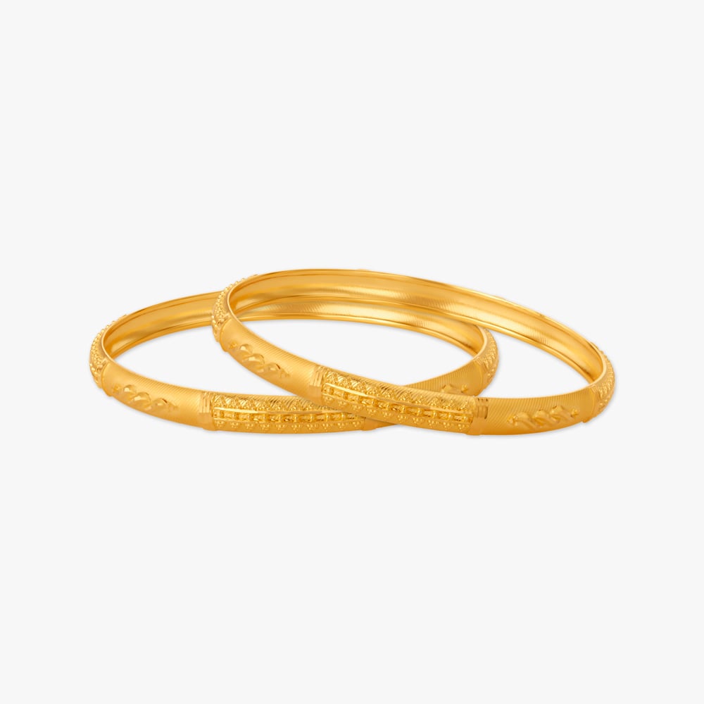 55 Tanishq Gold Bangles Designs ideas | gold bangles design, gold bangles,  bangle designs