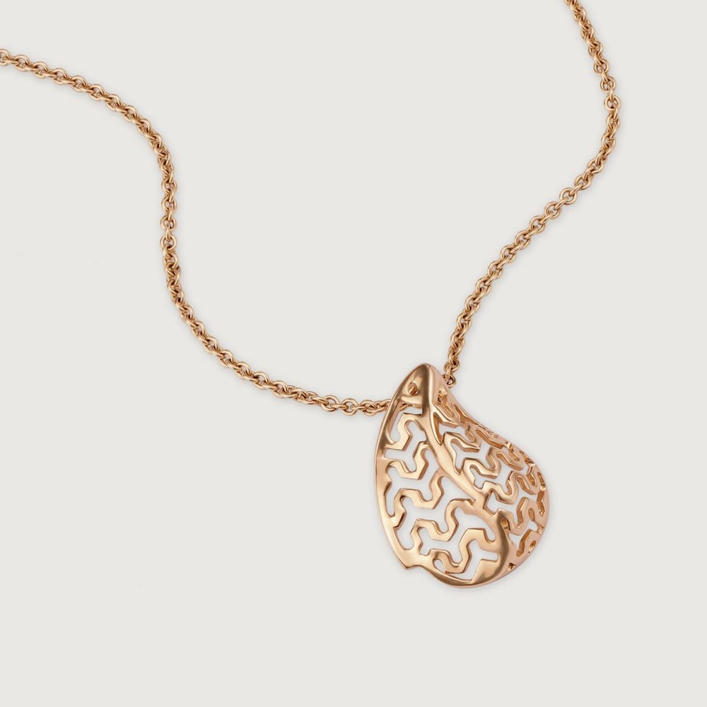 14KT Gleaming Harvest Gold Pendant,,hi-res image number null