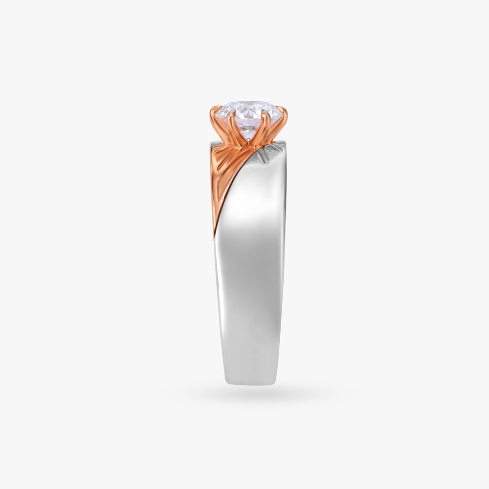 Celestial Adornment Celeste Solitaire Ring for Men,,hi-res image number null