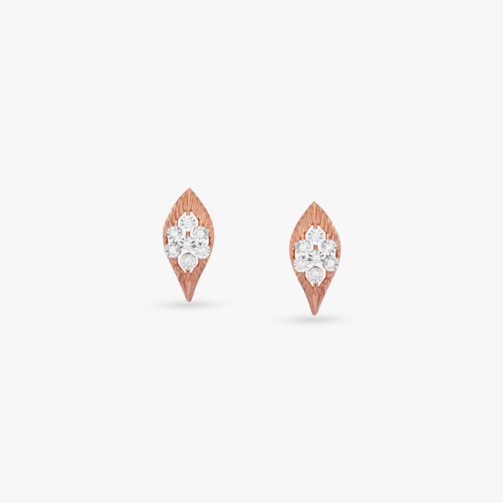 Celeste Wing Diamond Stud Earrings,,hi-res image number null