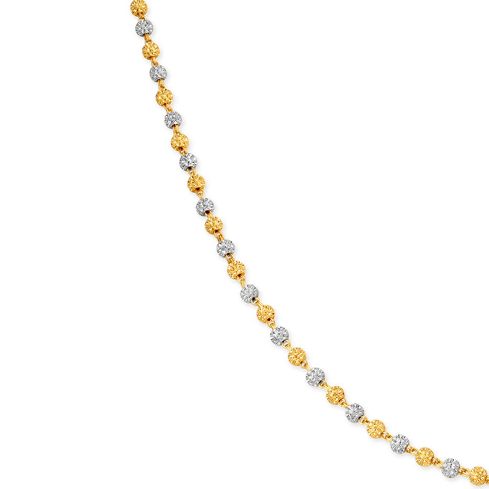 Exuberant Floral Gold Chain,,hi-res image number null