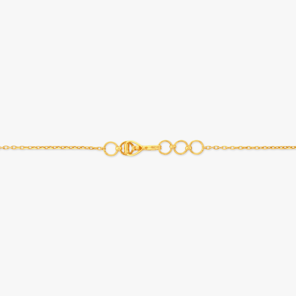 Jasmine Poise Gold Pendant with Chain and Earrings Set,,hi-res image number null