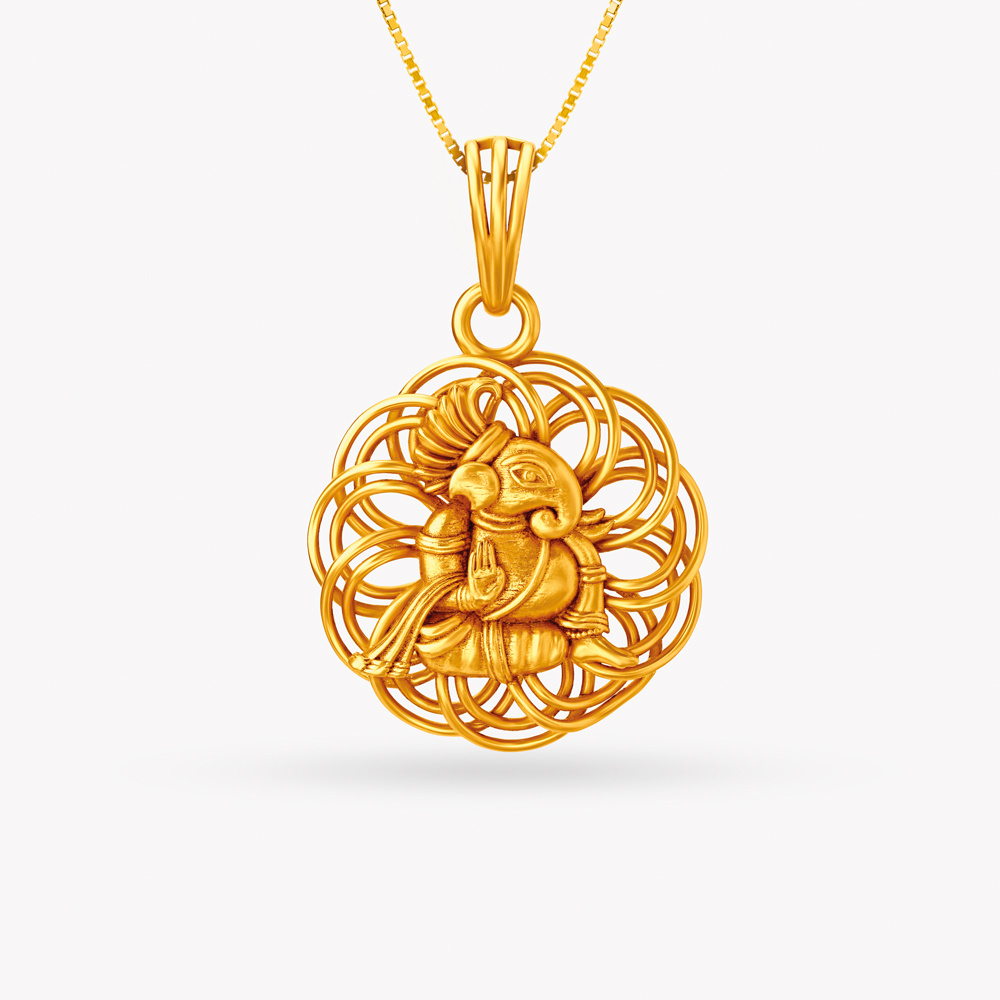 Mesmerising Lambodar Pendant,,hi-res image number null