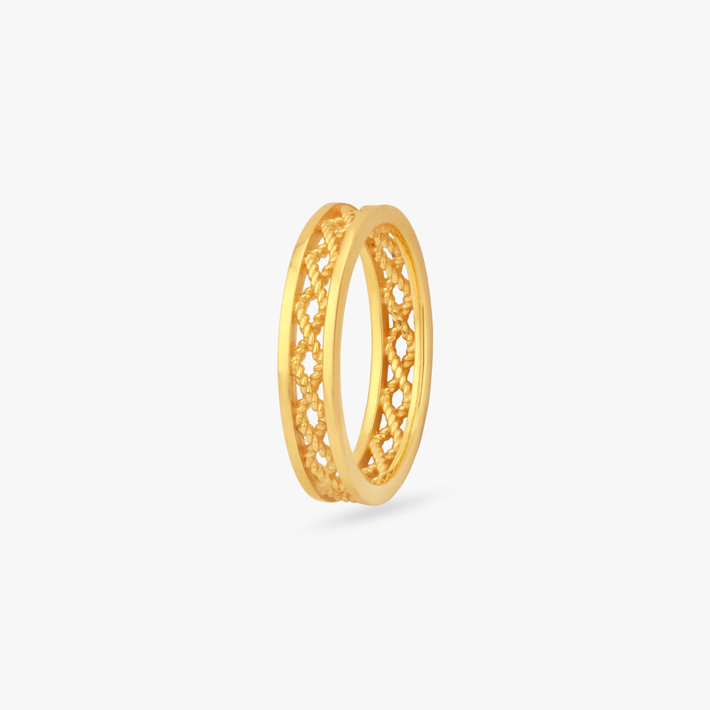 Wave Stack Gold Ring,,hi-res image number null