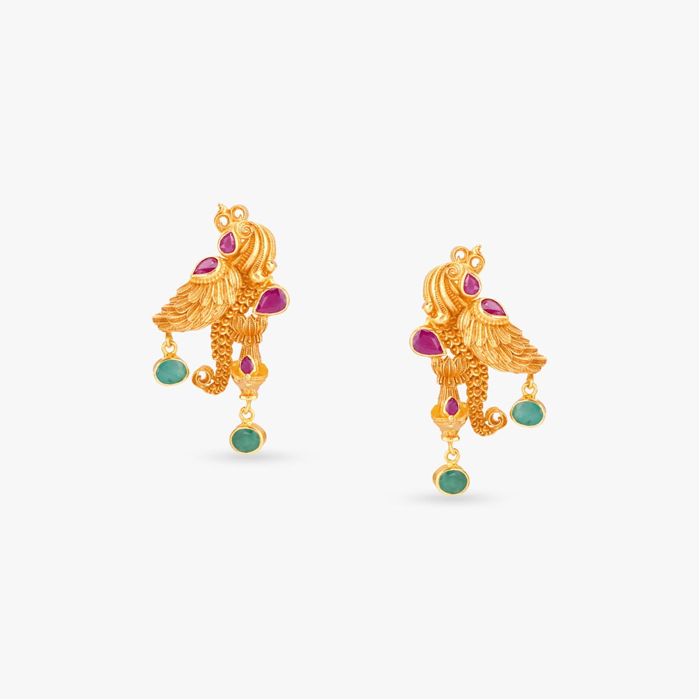 Divine Annapakshi Necklace set,,hi-res image number null