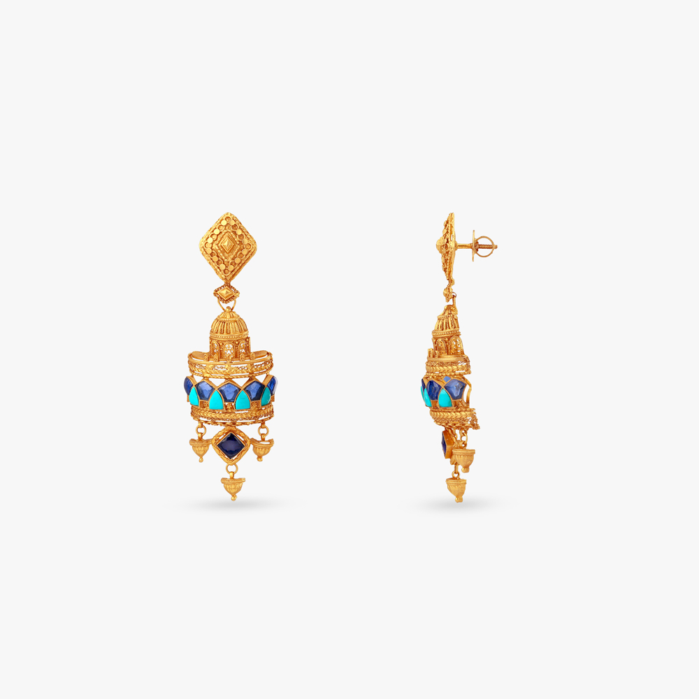 Mirage in the Sky Gold Necklace Set,,hi-res image number null