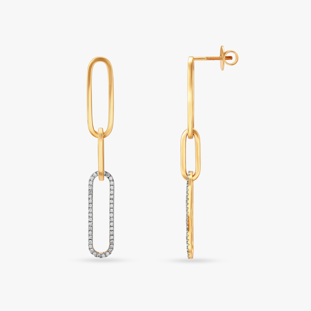 Rhythm Of Elegance Drop Earrings,,hi-res image number null
