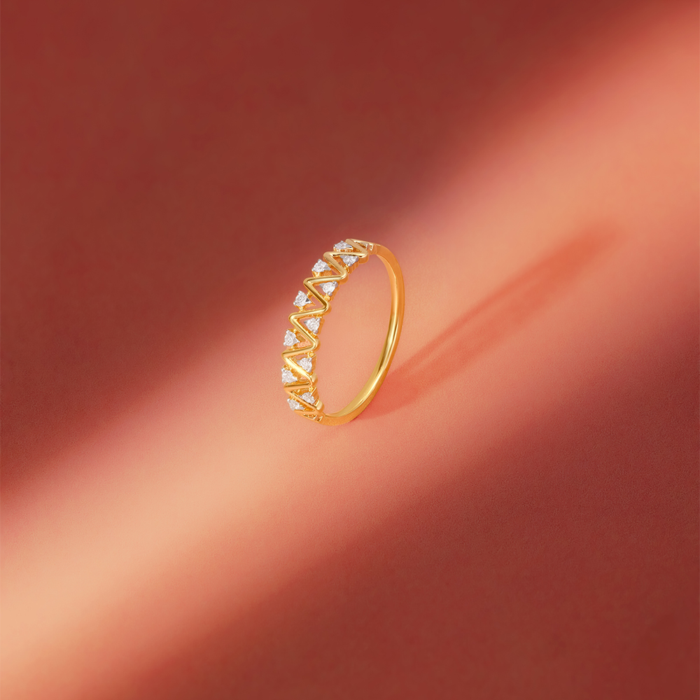 Zigzag Radiance Diamond Ring,,hi-res image number null