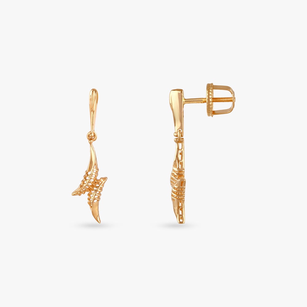 Winged Grace Gold Necklace Set,,hi-res image number null