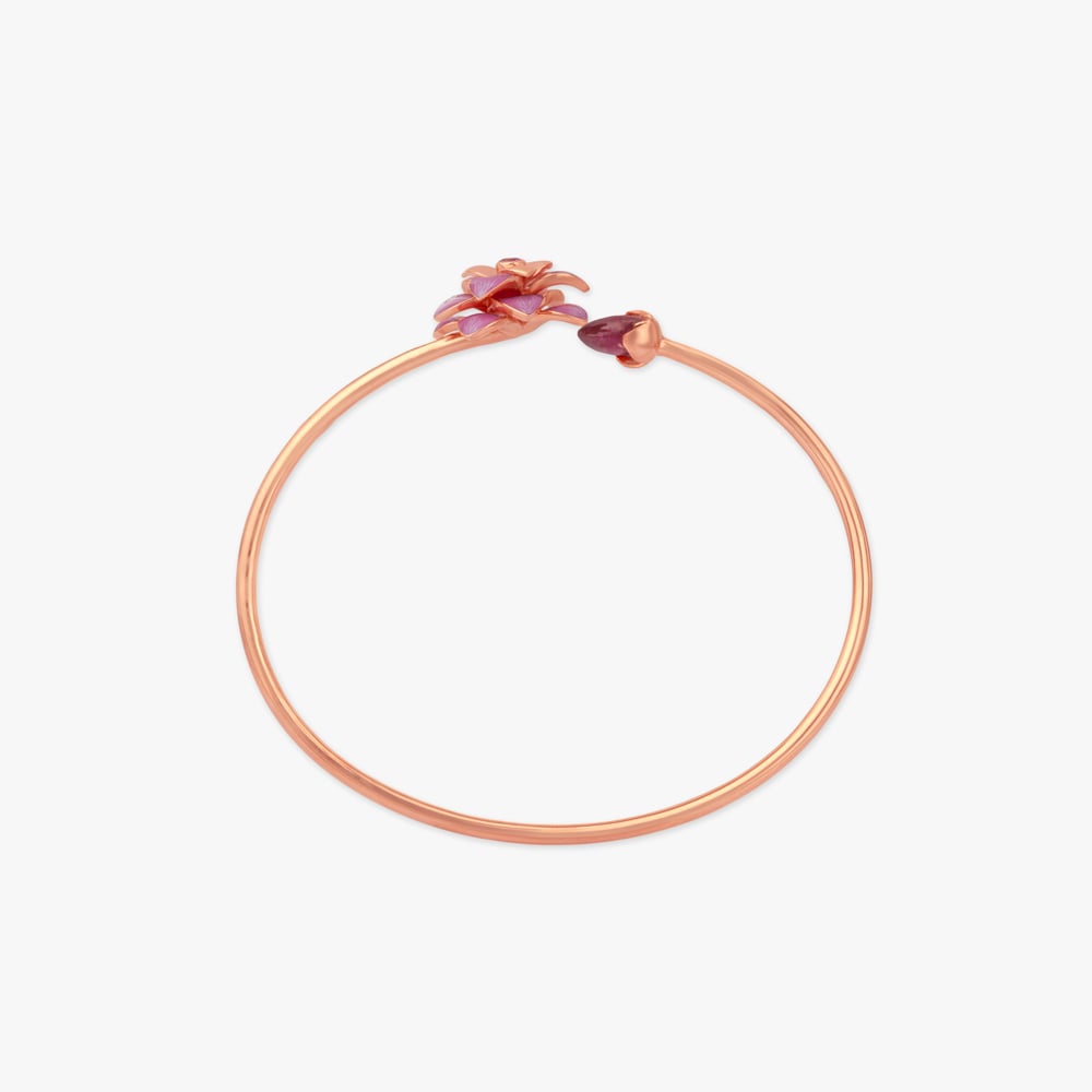 Rosette Dream Gold Bangle,,hi-res image number null