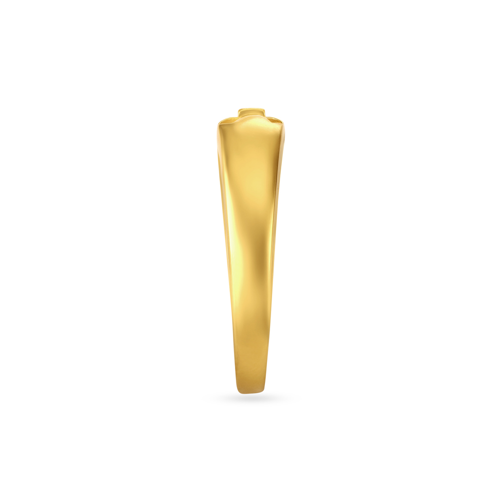 Elegant Stunning Gold Ring for Men,,hi-res image number null