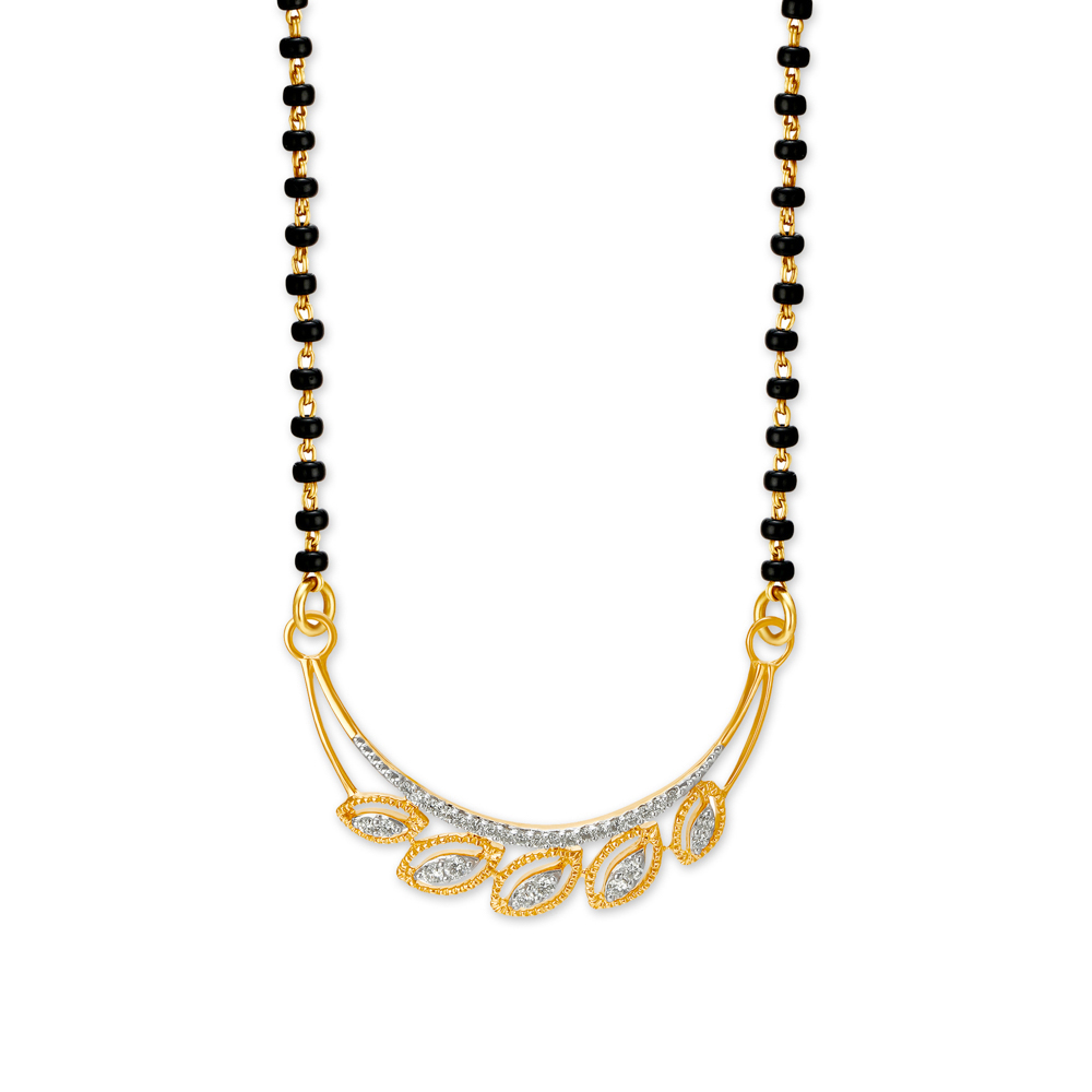 Graceful Diamond Mangalsutra,,hi-res image number null