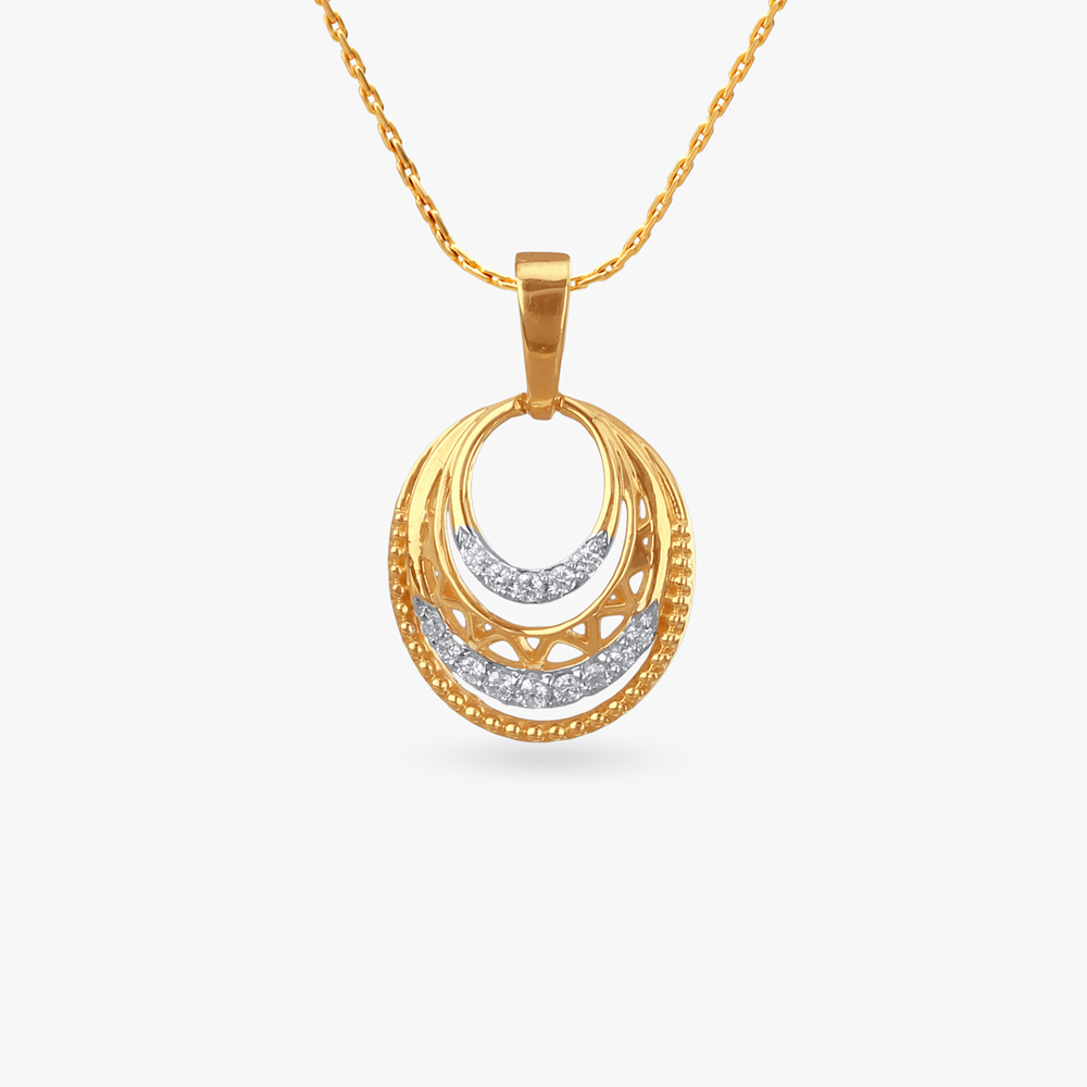 

Celestial Circles Diamond Pendant
