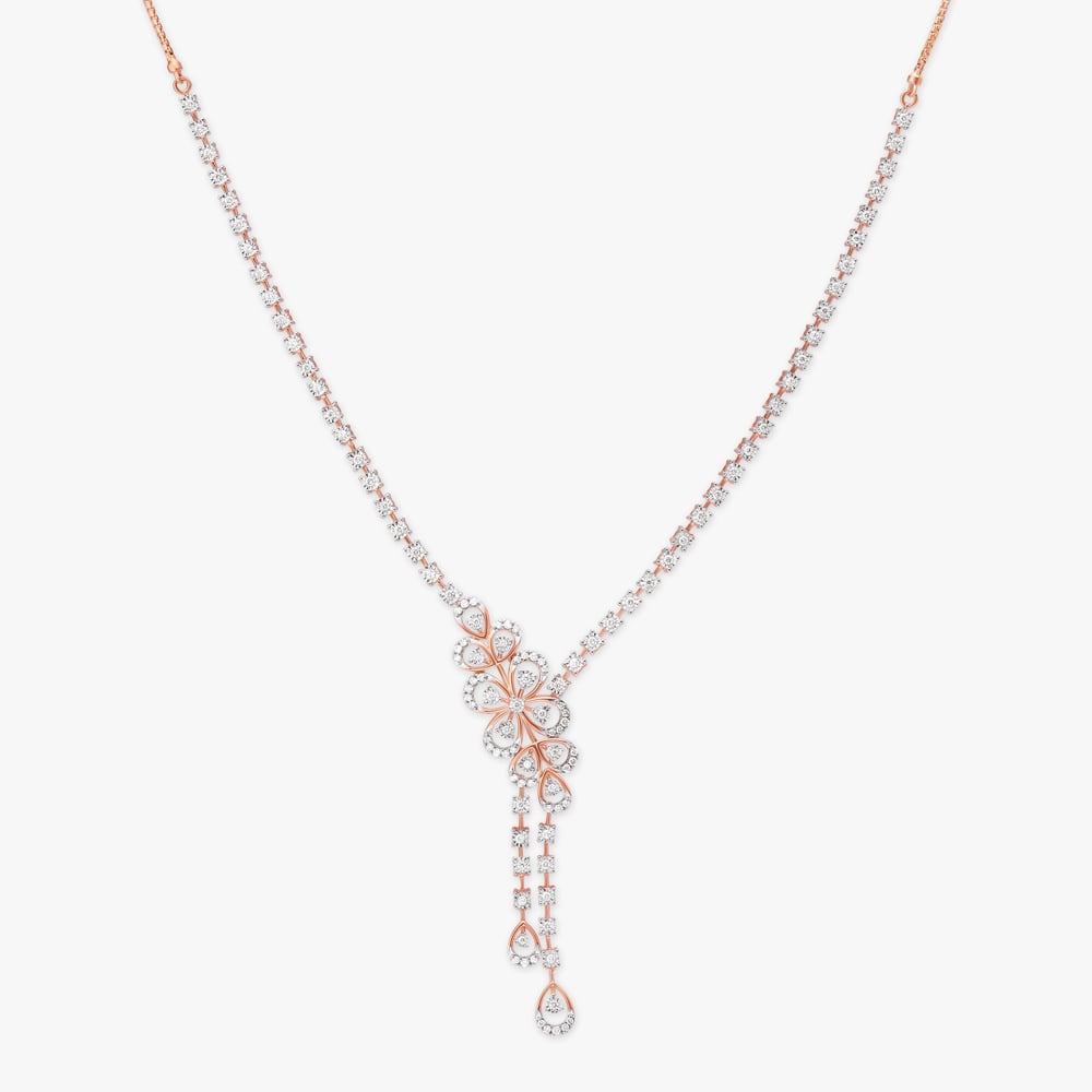 Cascade Diamond Necklace Set,,hi-res image number null