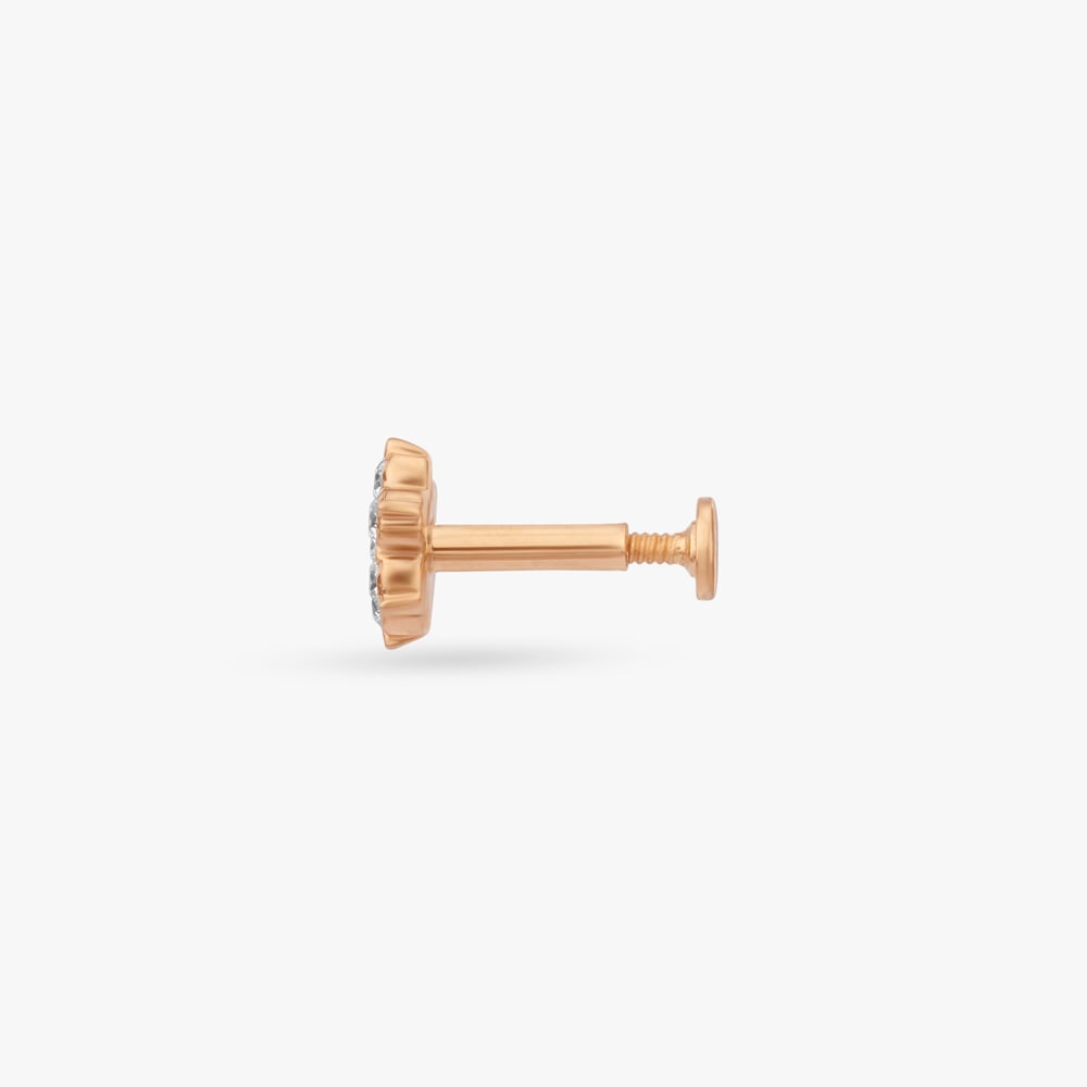 Sparkle Burst Diamond Nose Pin,,hi-res image number null