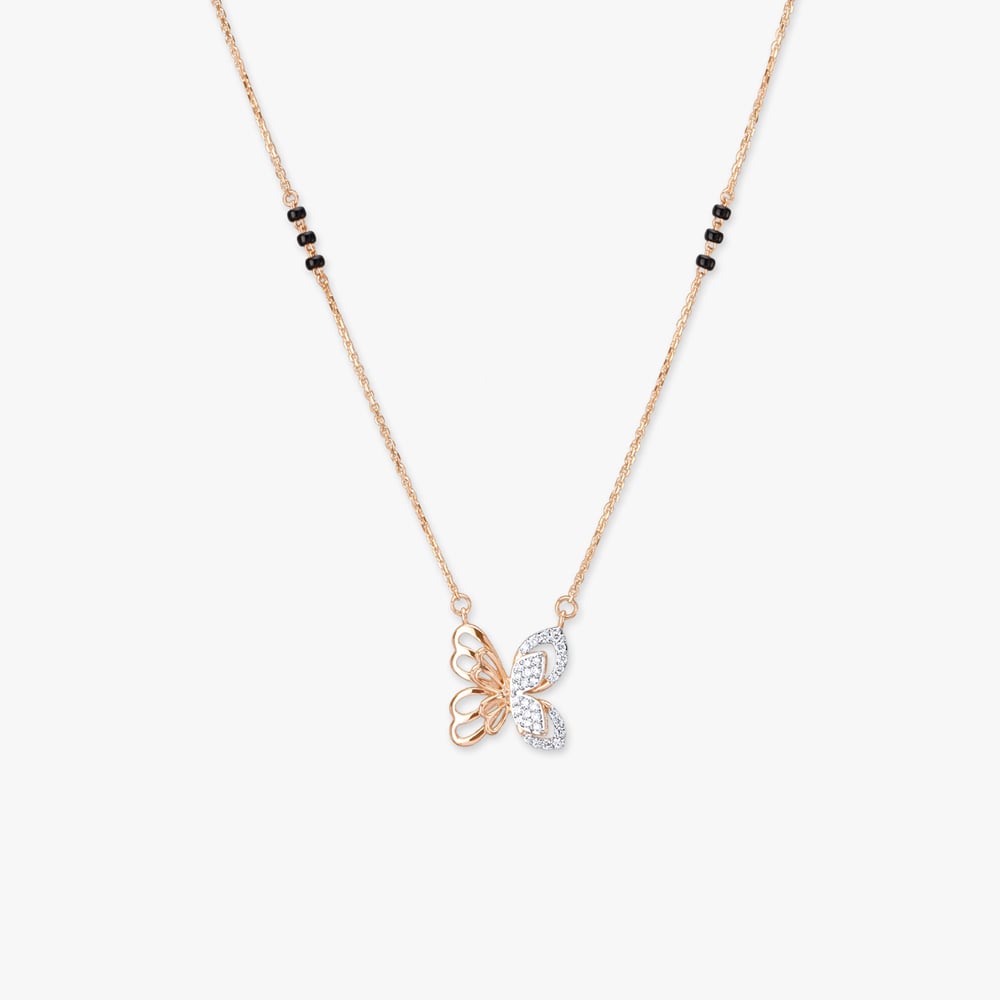 Whimsical Charm Diamond Mangalsutra,,hi-res image number null